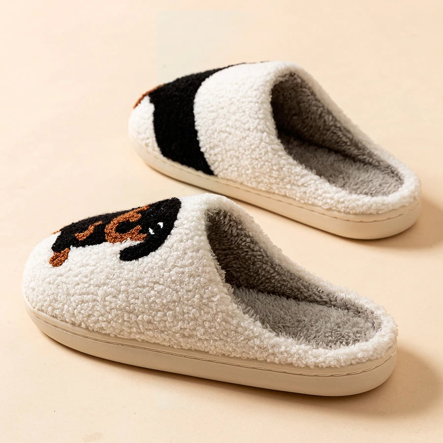 Cozy Dachshund Slippers – Soft & Warm Indoor House Shoes