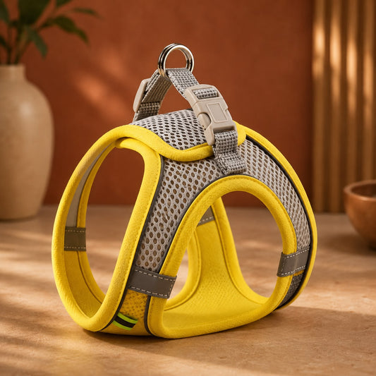 DoxieHaus Reflective Escape-Safe Harness for Dachshunds & Small Dogs